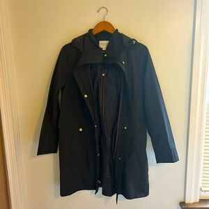 Cole Haan Women's Black Trench Coat